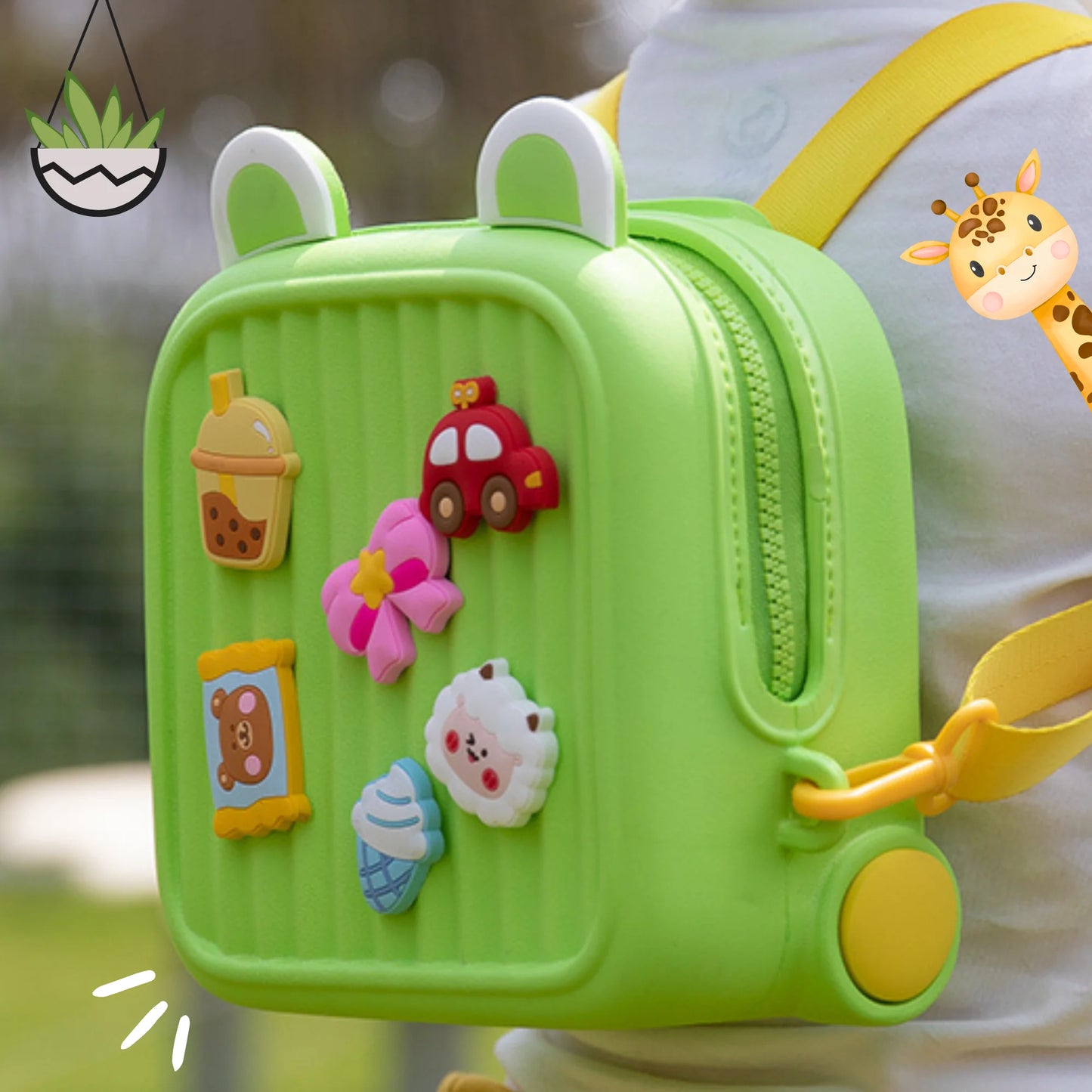 Cute Toddler Mini DIY Premium Backpack (Surprise Colour)
