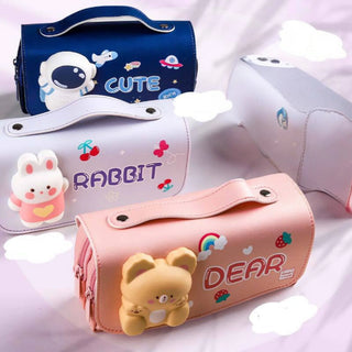 Trendy Soft Sponge Pen & Pencil Case (Surprise Design)