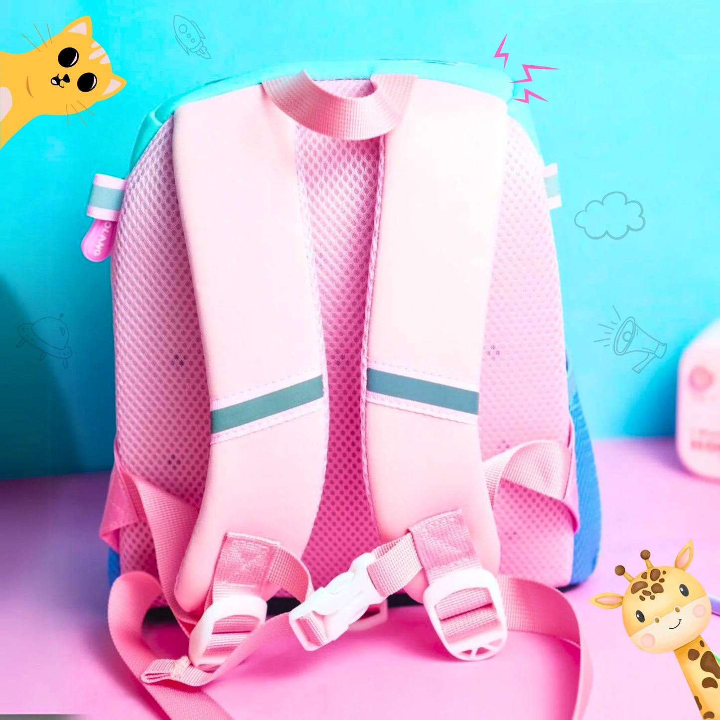 Soft Plush Dino Backpack (Surprise Colour)