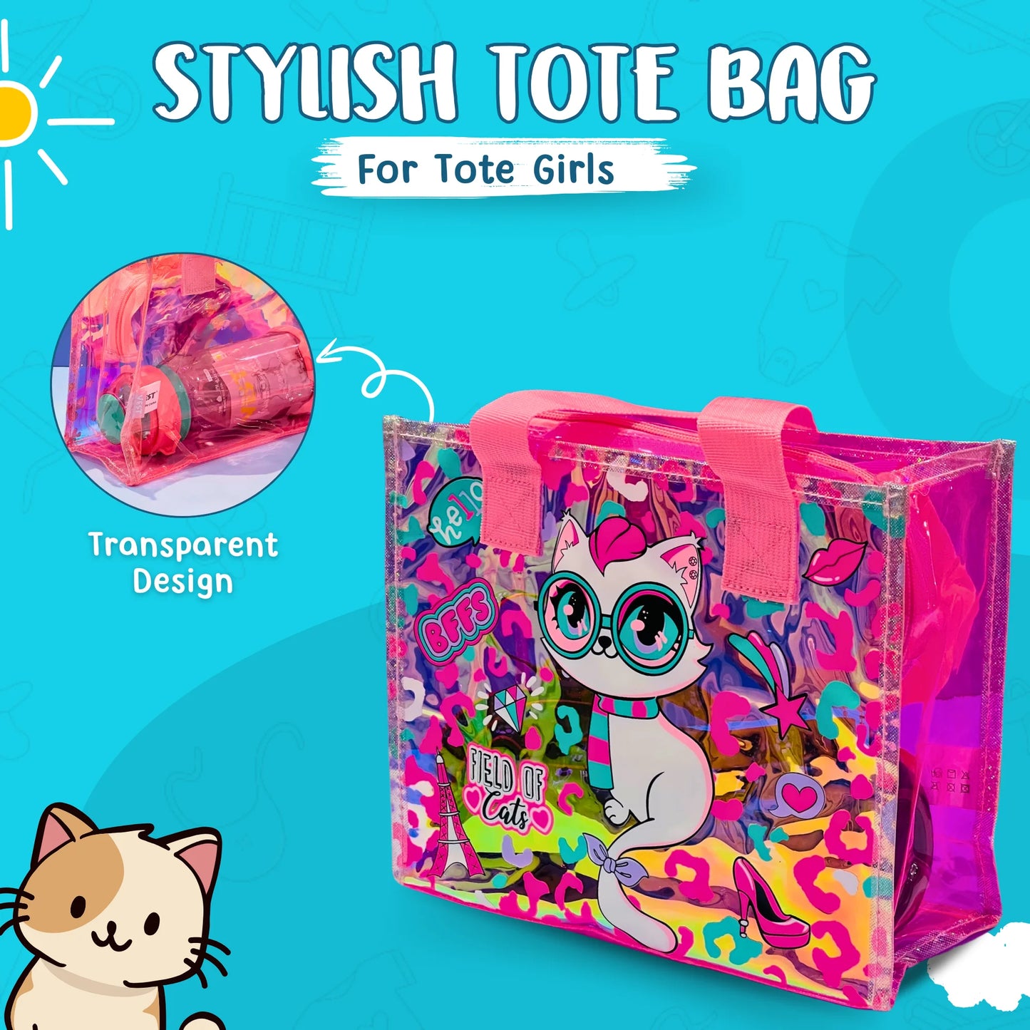 Holographic Tote Bag (Surprise Colour)