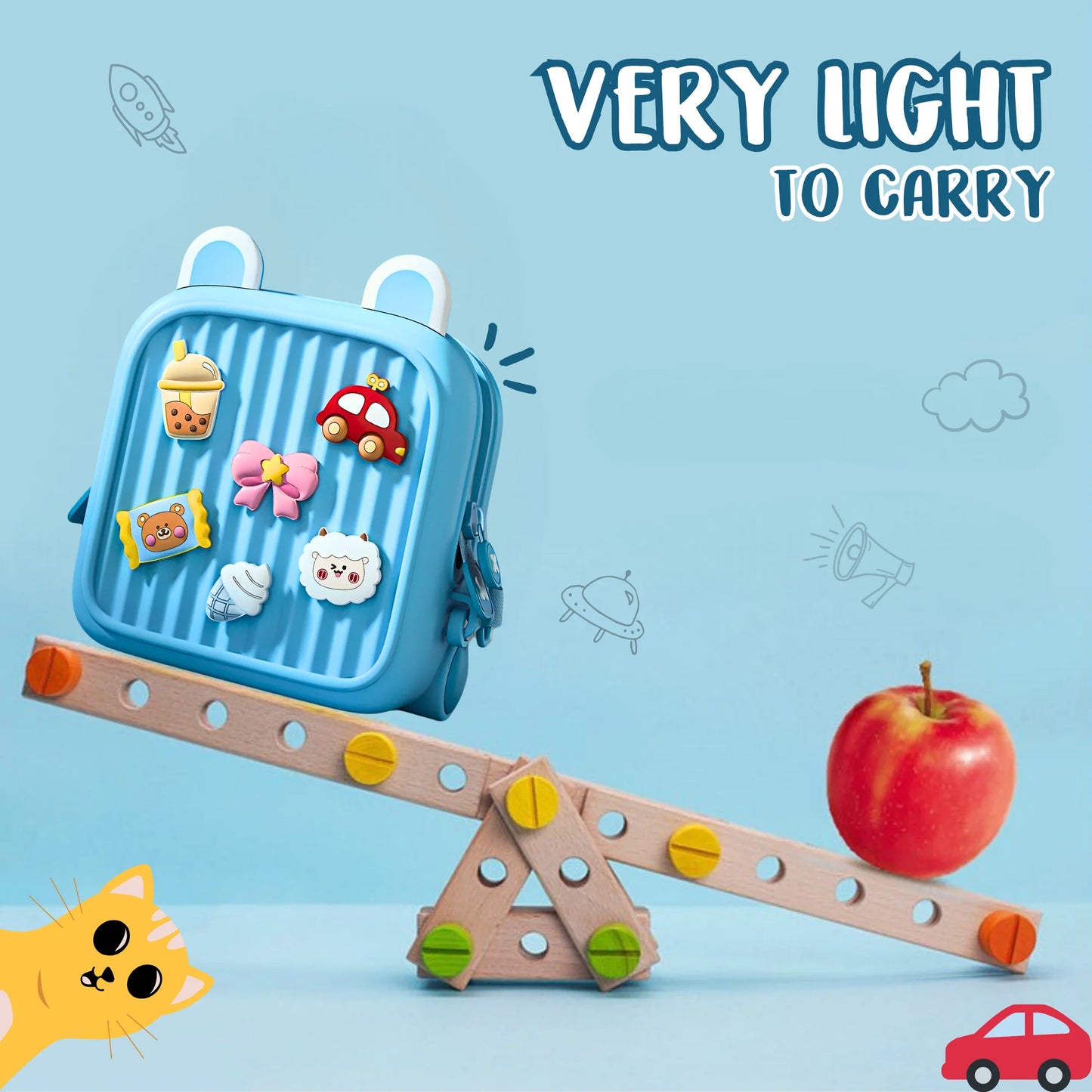 Cute Toddler Mini DIY Premium Backpack (Surprise Colour)