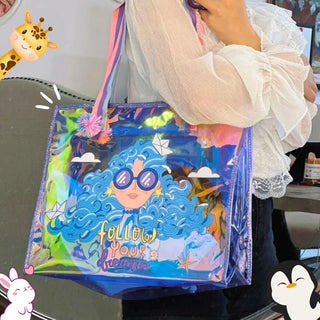 Holographic Tote Bag (Surprise Colour)