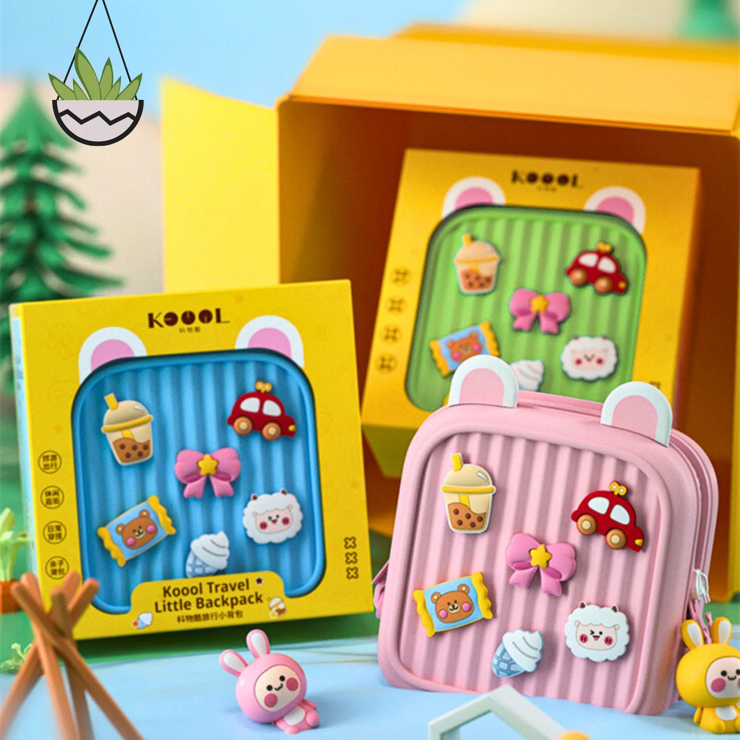 Cute Toddler Mini DIY Premium Backpack (Surprise Colour)