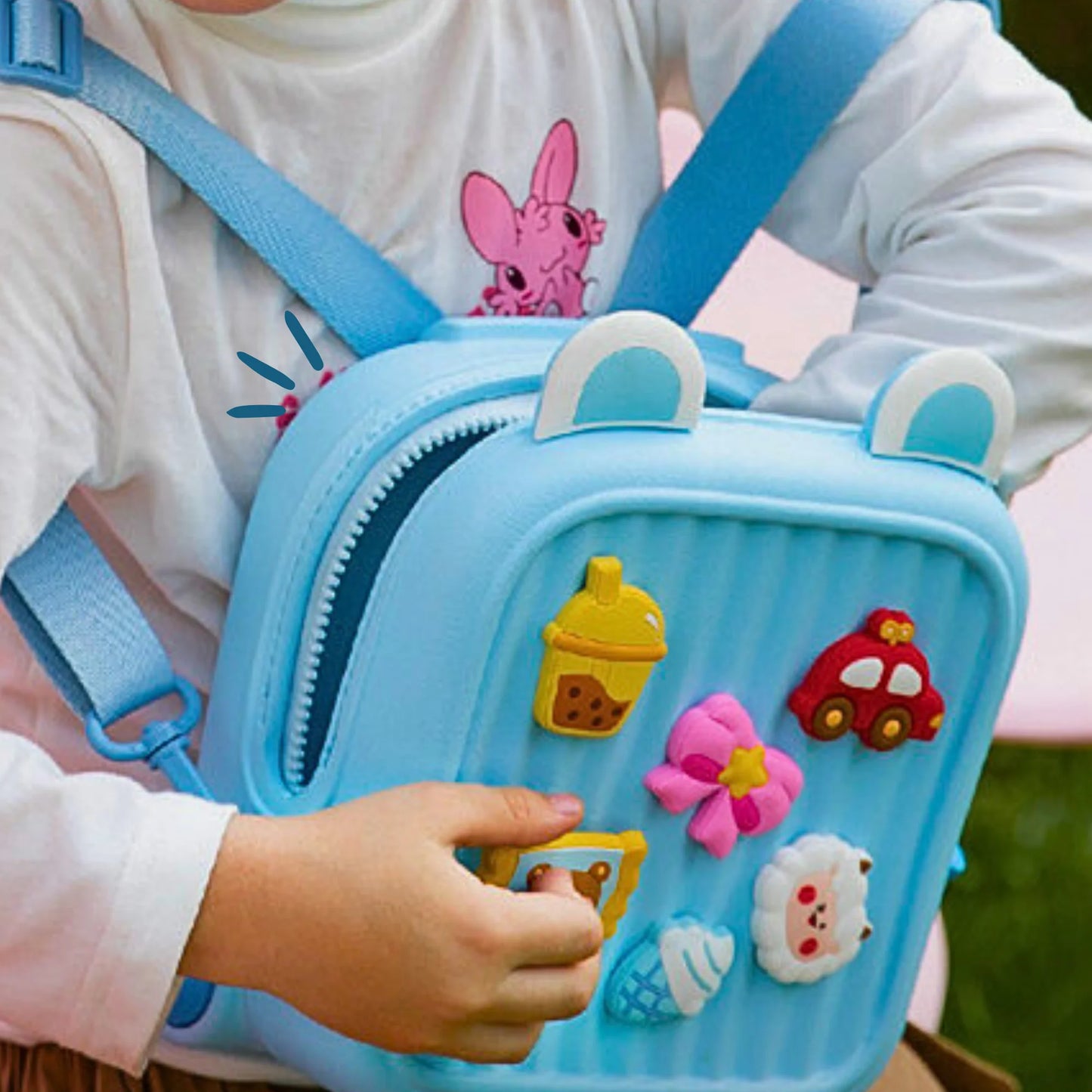 Cute Toddler Mini DIY Premium Backpack (Surprise Colour)