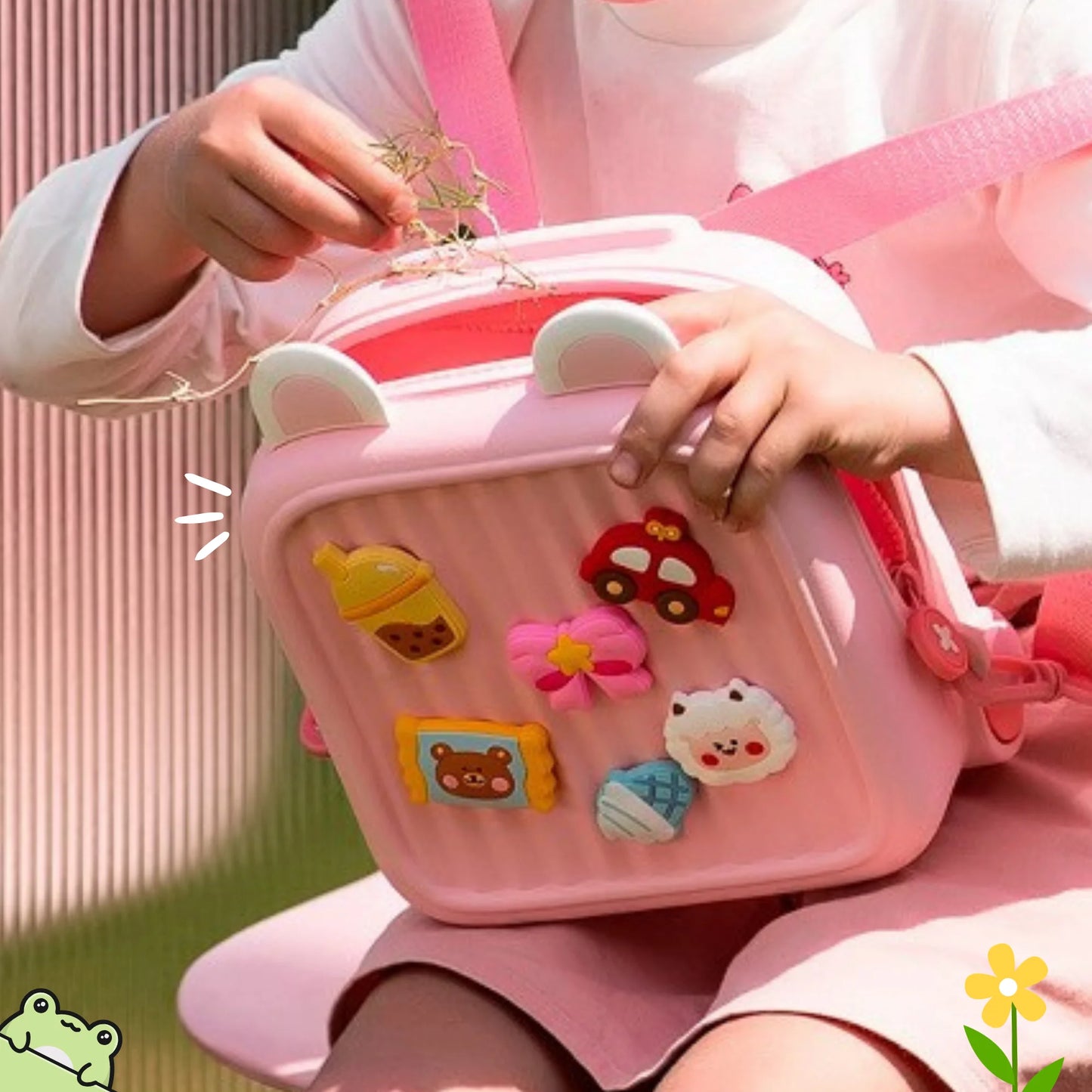 Cute Toddler Mini DIY Premium Backpack (Surprise Colour)