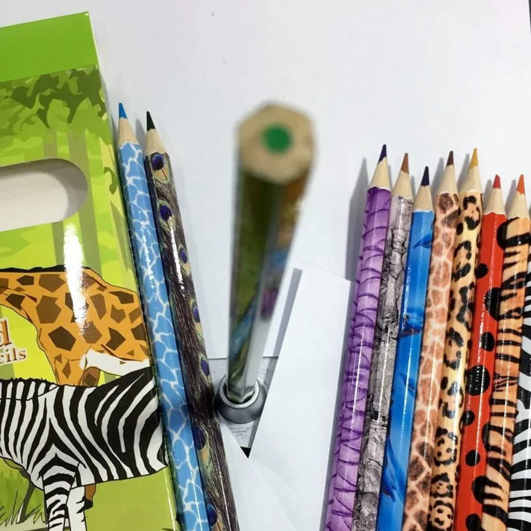 Little Tree Jungle 18pcs Colour Pencil Set