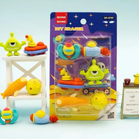 Cute Space Eraser Set