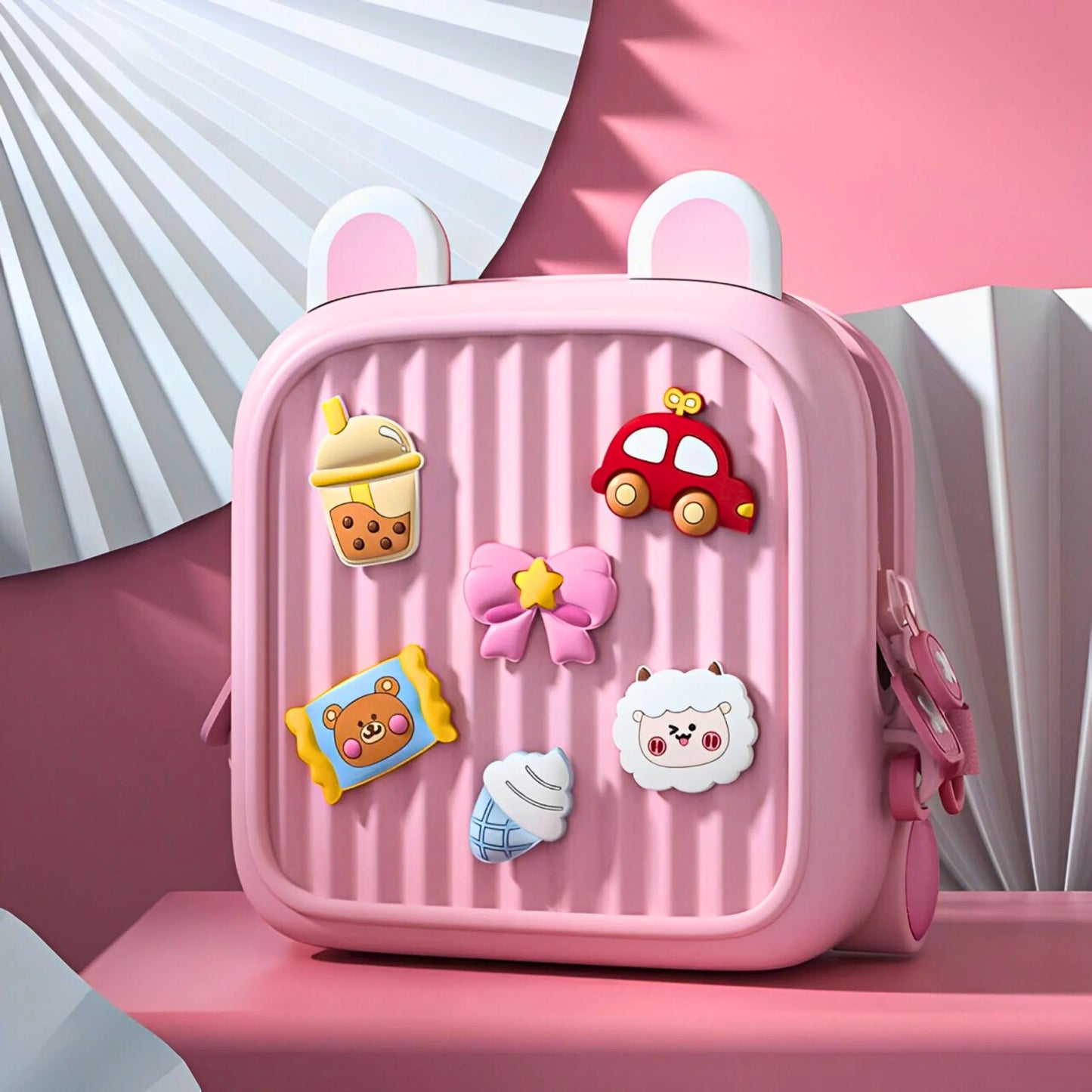 Cute Toddler Mini DIY Premium Backpack (Surprise Colour)
