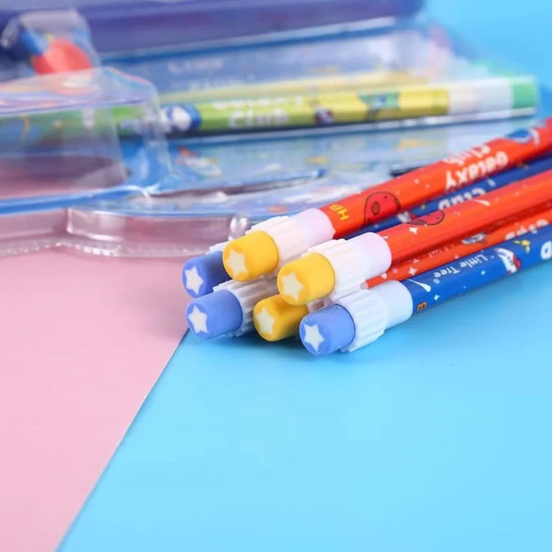 Premium Cartoon Stationery Set (Surprise Colour)