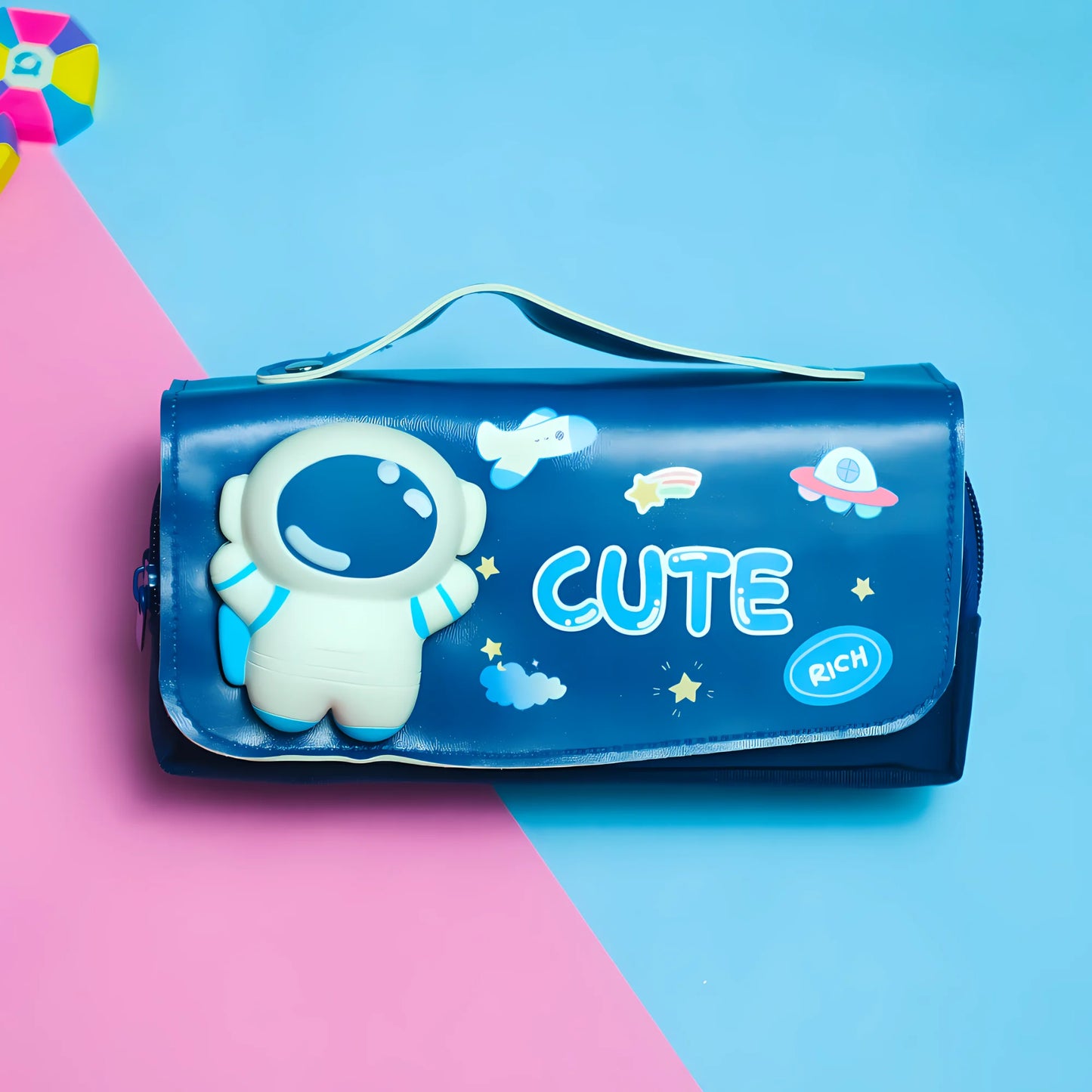 Trendy Soft Sponge Pen & Pencil Case (Surprise Design)