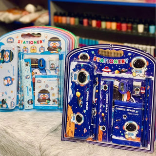 Cartoonistic Stationery Set (Surprise Colour)