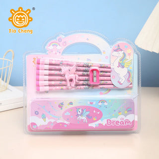Premium Cartoon Stationery Set (Surprise Colour)
