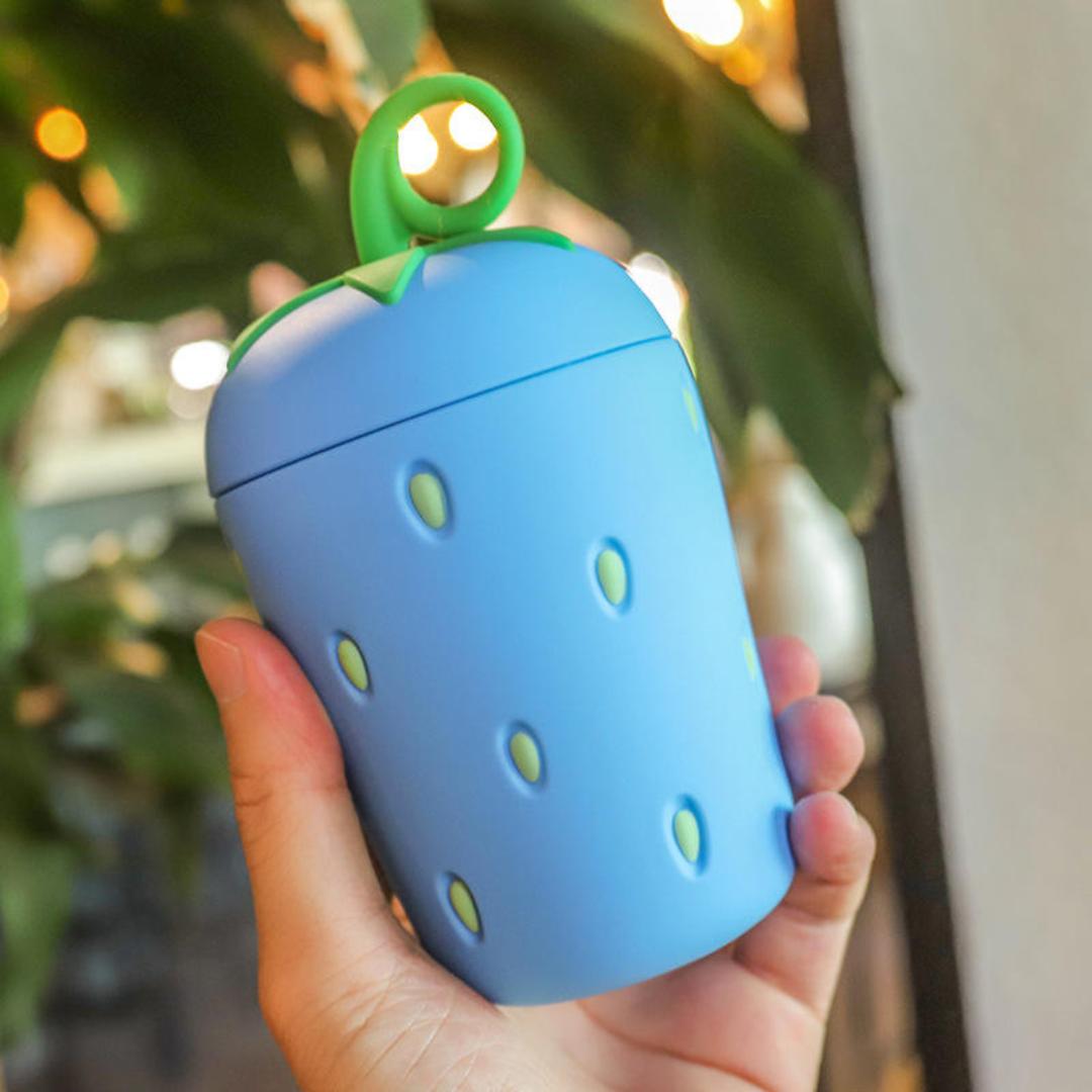 Cute Strawberry Water Bottle