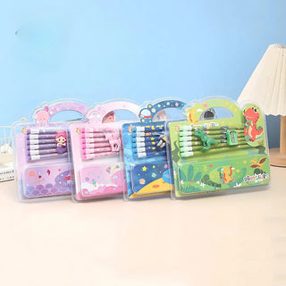 Premium Cartoon Stationery Set (Surprise Colour)