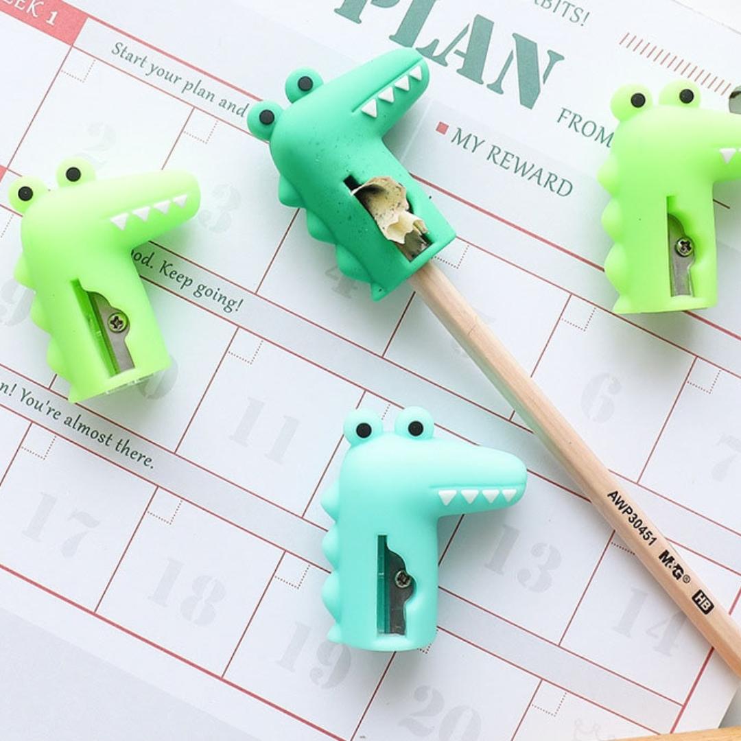 Kids Pencil Sharpener and Erasers for Colored Pencils, Small Manual Pencil  Sharpener for Classroom, Home, Cute Pencil Sharpener with 2 Dinosaur  Erasers for School Supplies，Stationery Gifts - Yahoo Shopping