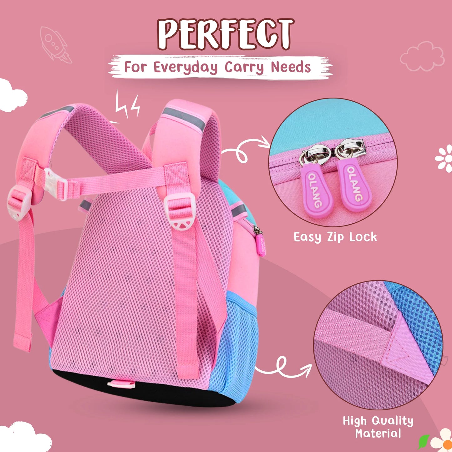 Soft Plush Dino Backpack (Surprise Colour)