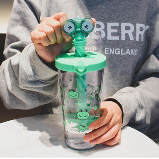 Cartoonistic Sipper Water Bottle 500ml (Surprise Colour)