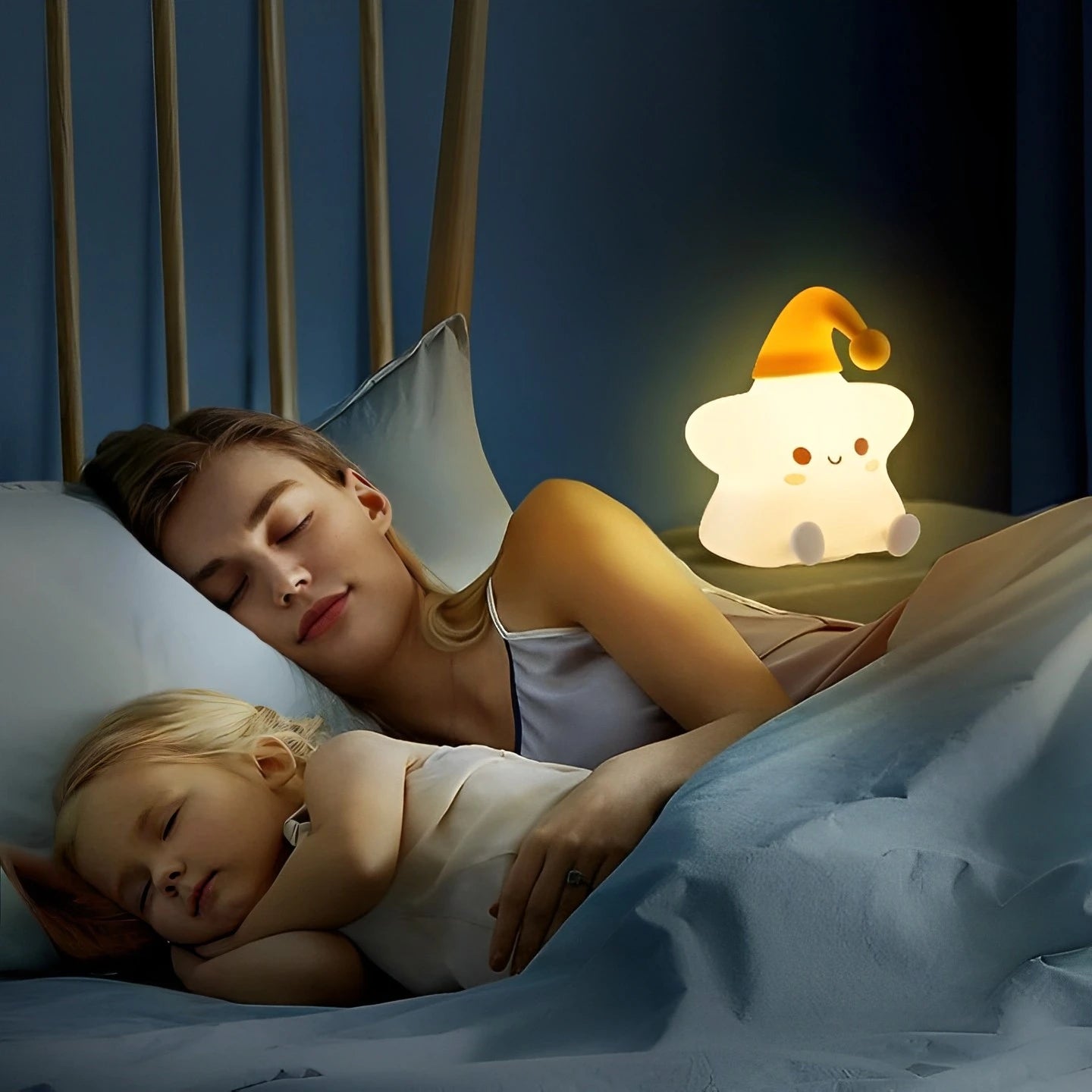 Cute Star Soft Night Lamp