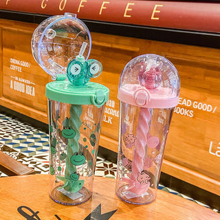 Cartoonistic Sipper Water Bottle 500ml (Surprise Colour)