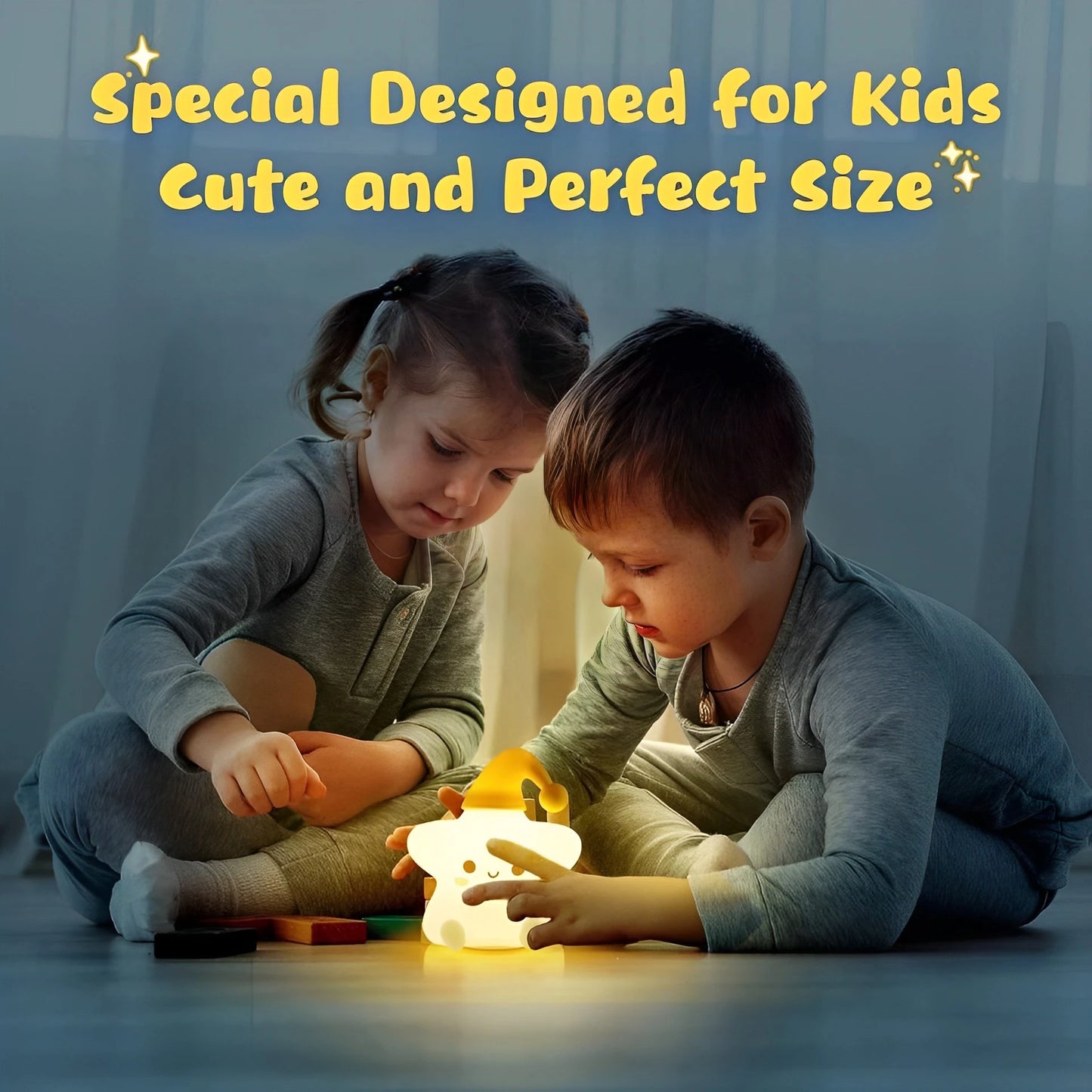 Cute Star Soft Night Lamp