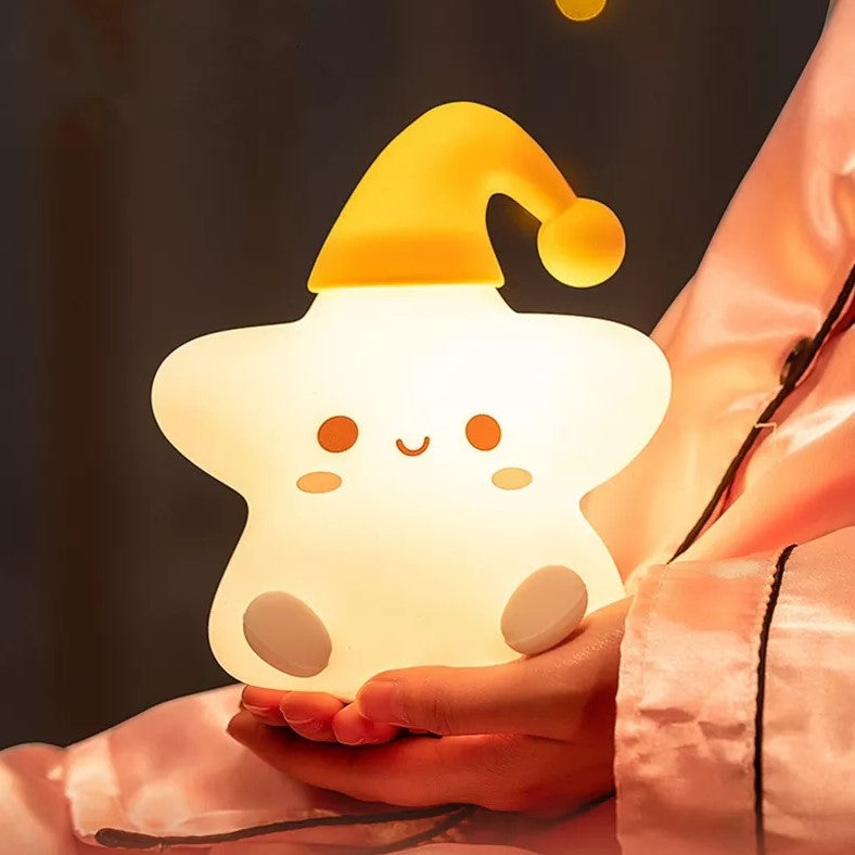 Cute Star Soft Night Lamp