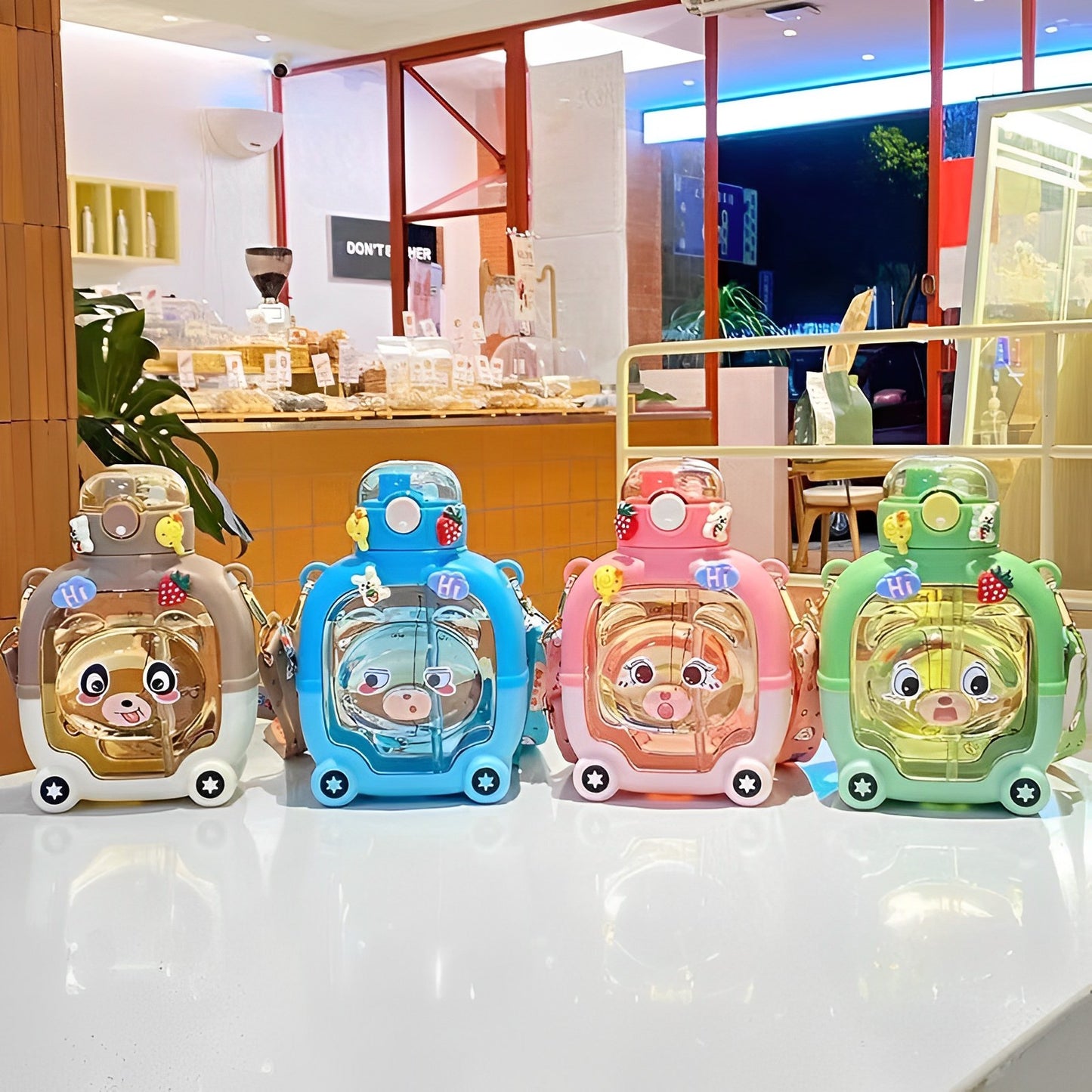 New Teddy Water Bottle For Kids