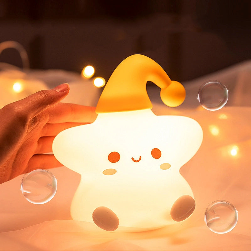 Cute Star Soft Night Lamp