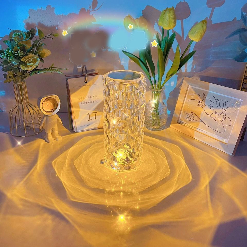 Superb Bloom Crystal Lamp