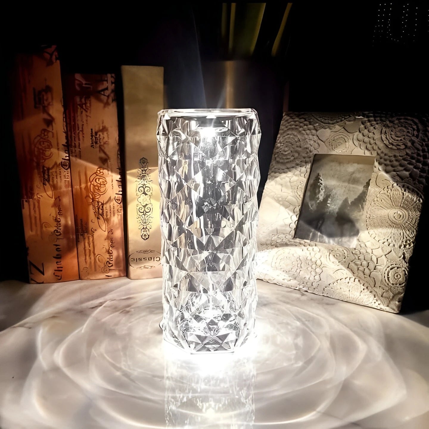Superb Bloom Crystal Lamp
