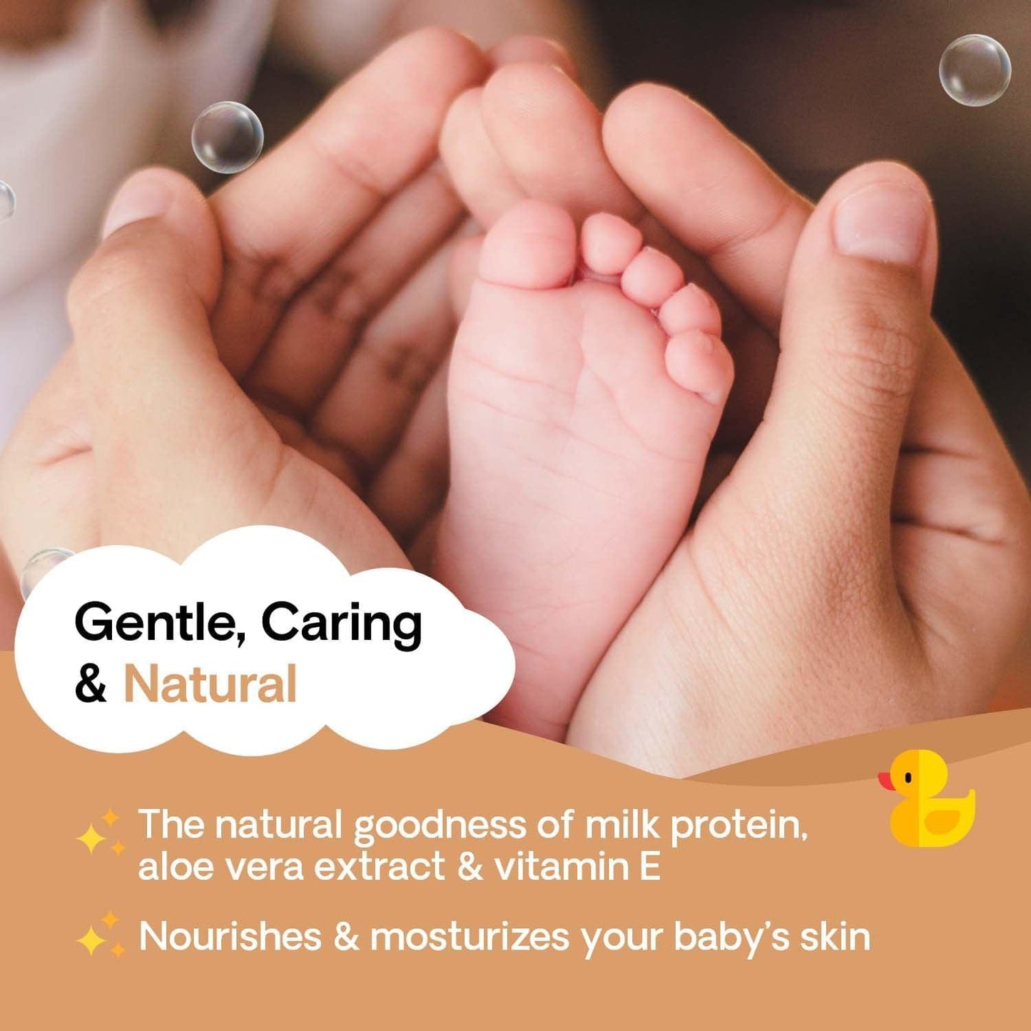 Natural Milky Soft Baby Bathing Soap