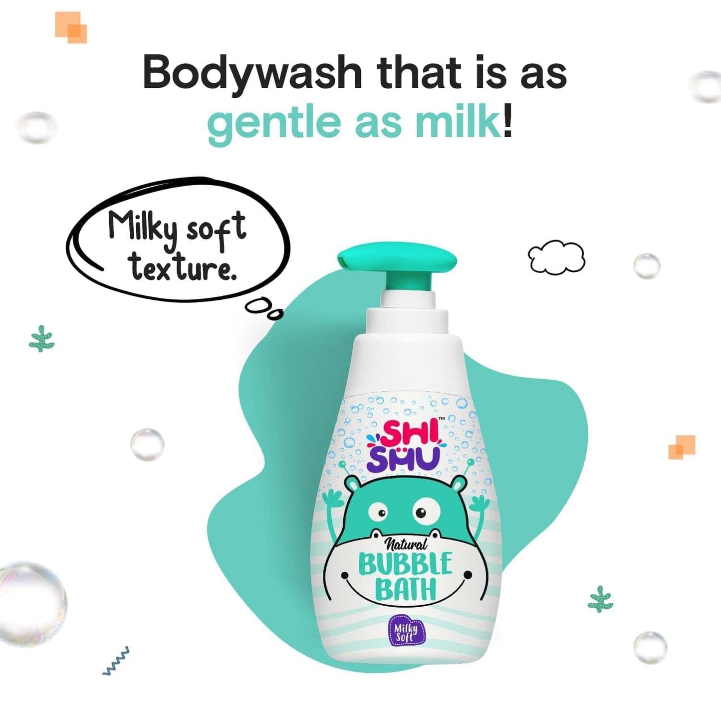 Natural Milky Soft Baby Bubble Bath