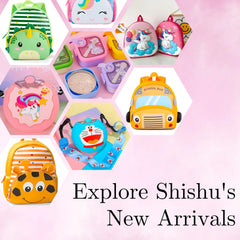 Shishu New Collection of Trendy Backpack and Lunchboxes