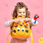 Cute Giraffe Soft Plush Backpack For Kids