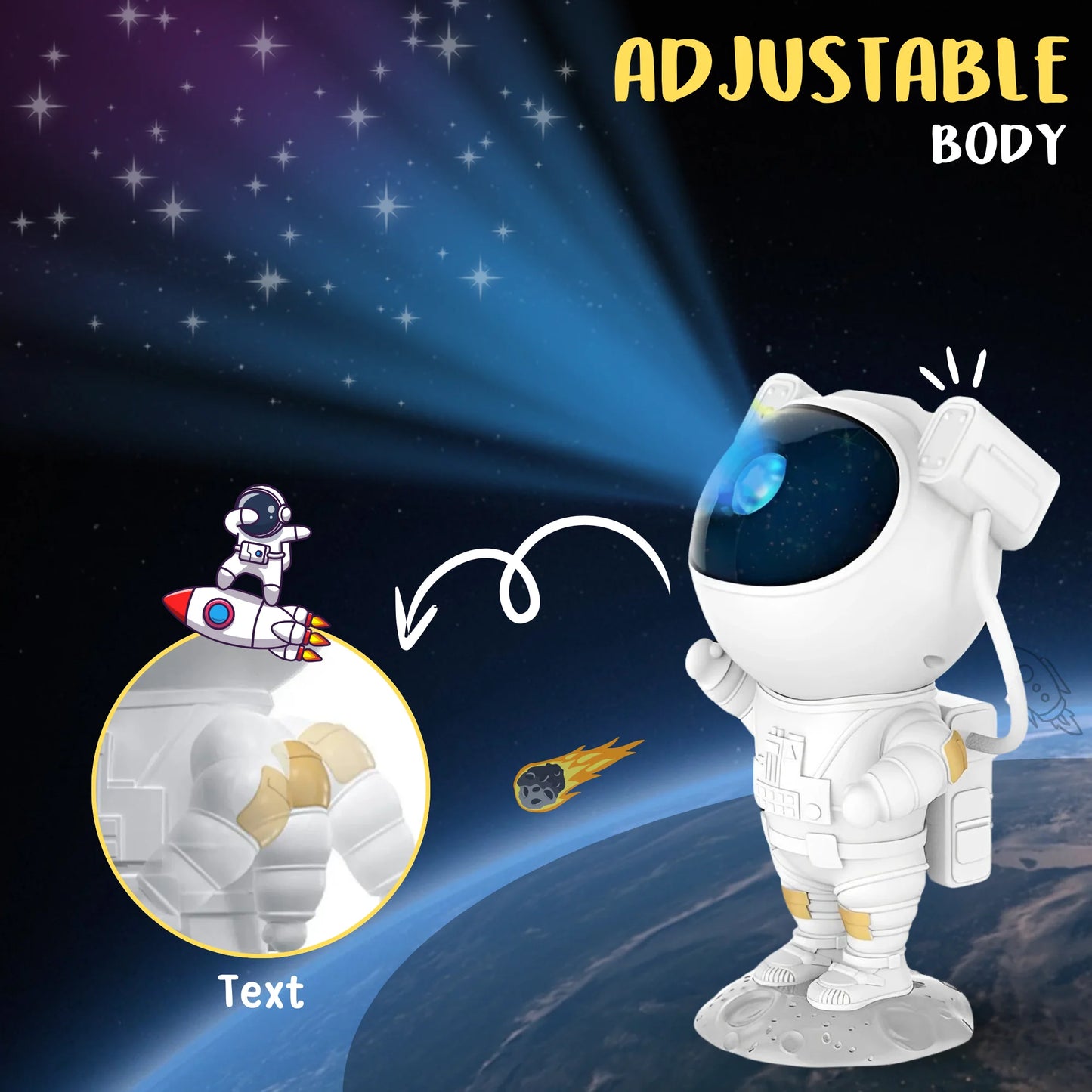 Trendy Space Astronaut Light for Your Room