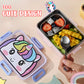 Magical Cartoon Stainless Steel 600ml Lunch box