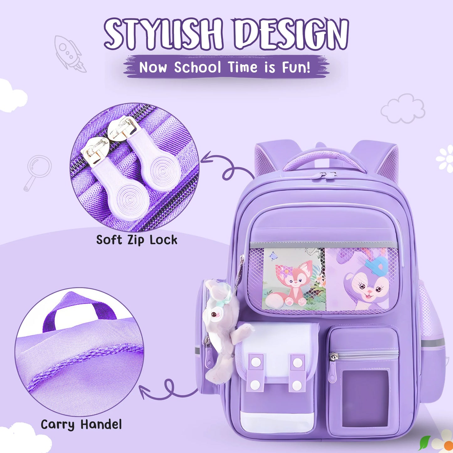 All in One Premium School Backpack