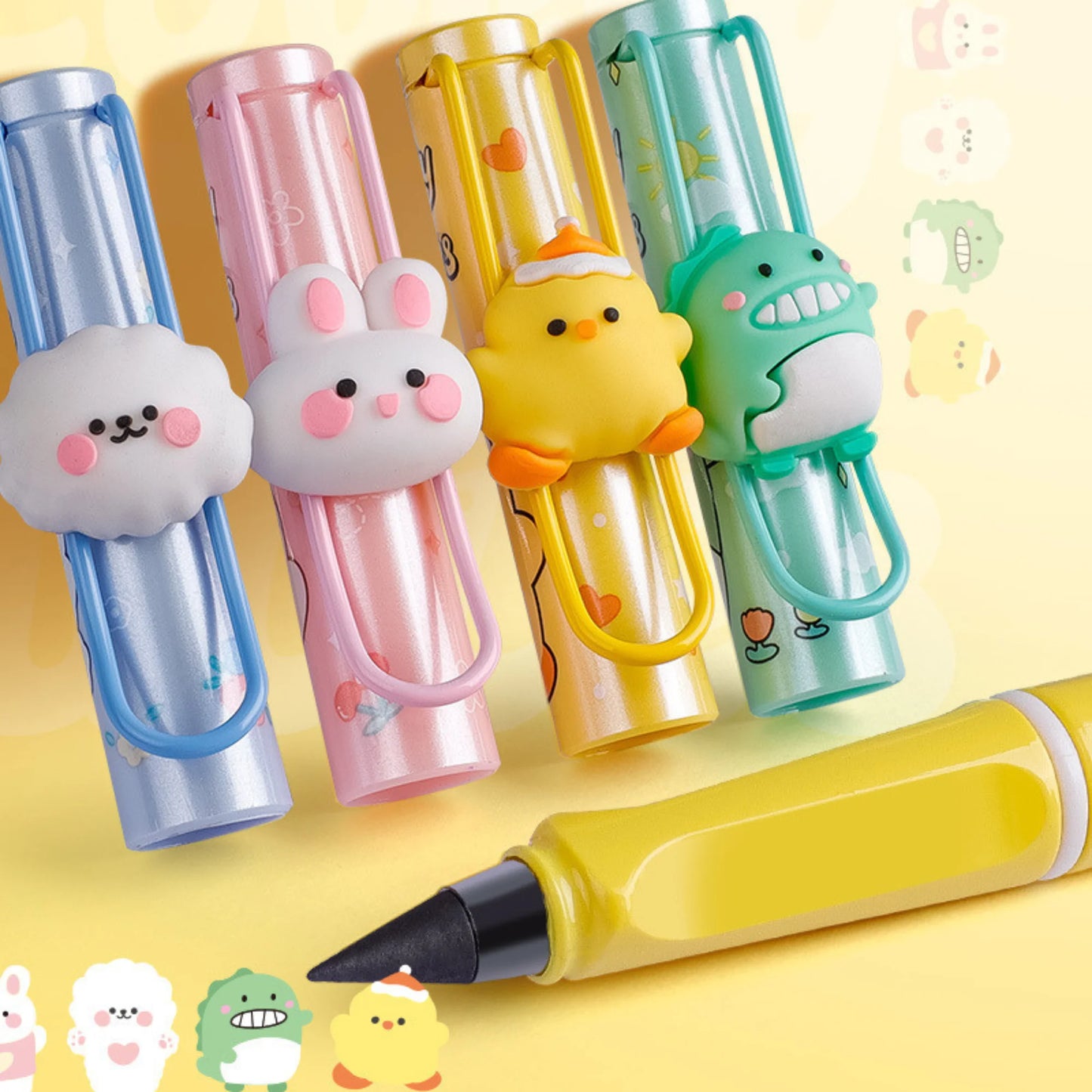 Cute Nibs Cap Pencil Set 1 Set (Surprise Colour)