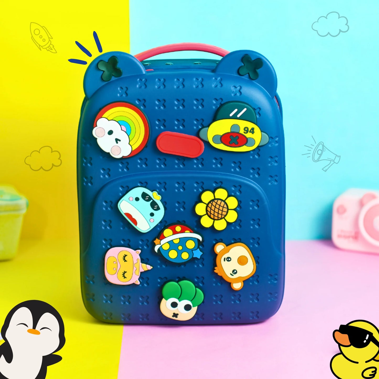 Premium Kuchi Ku DIY School Backpack