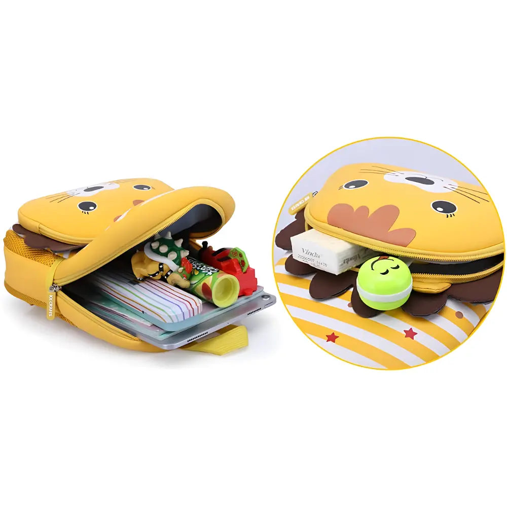 Cute Lion Soft Plush Backpack Kids