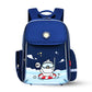 Trendy Cartoon Flap School Backpack