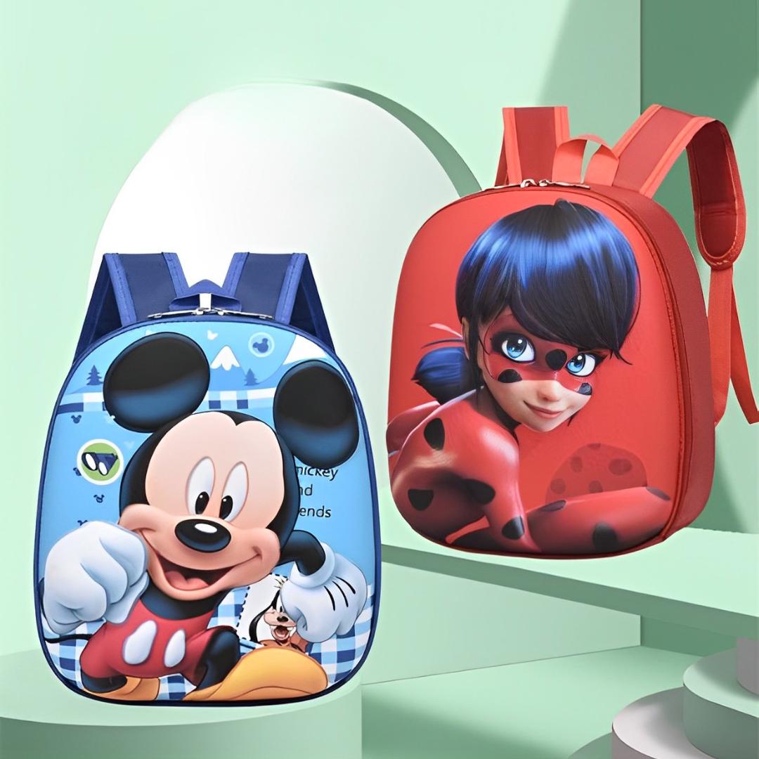 Trendy 3D Micky Mouse Backpack