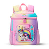 Soft Plush Unicorn Metalic Backpack