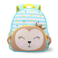 Cute Monkey Soft Plush Backpack for Kids