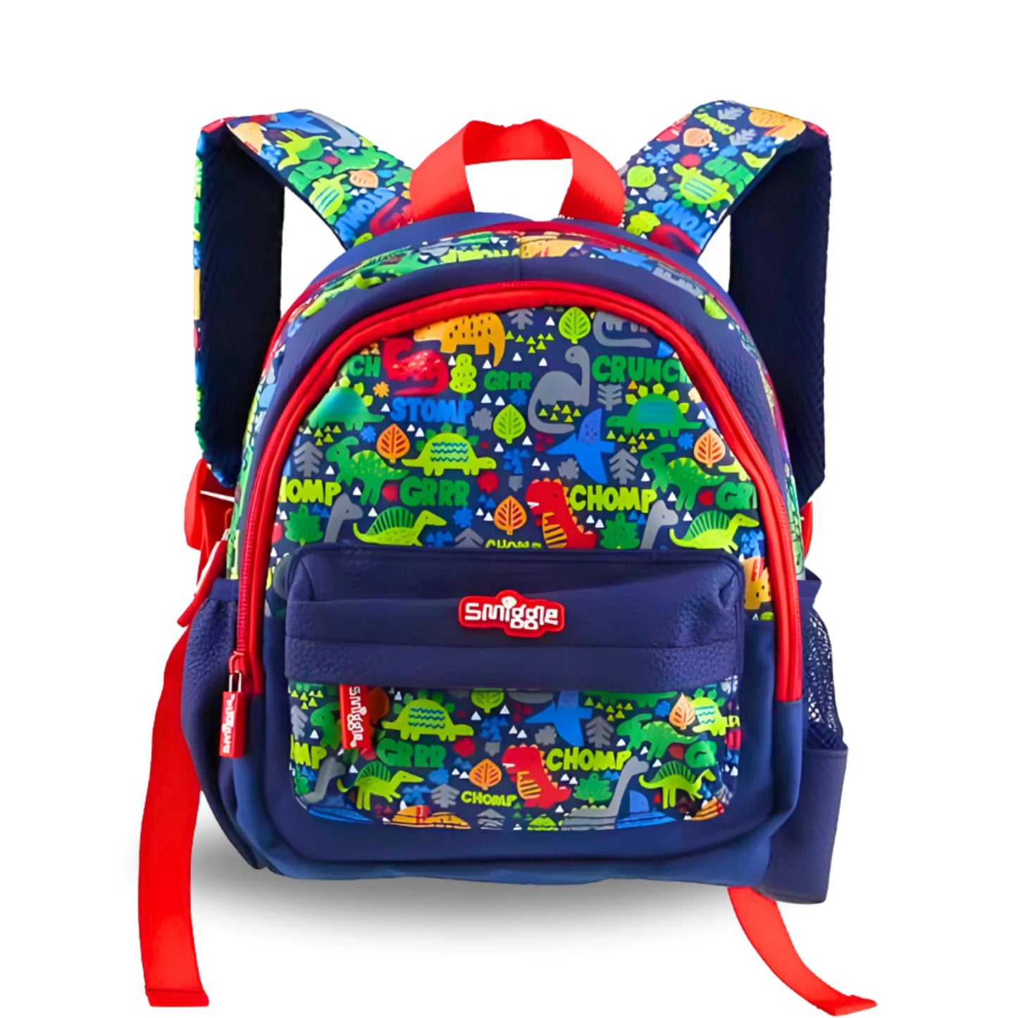 Trendy Funky Cartoonistic Blue Mini Backpack