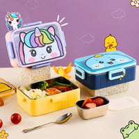 Magical Cartoon Stainless Steel 600ml Lunch box (Surprise Colour)