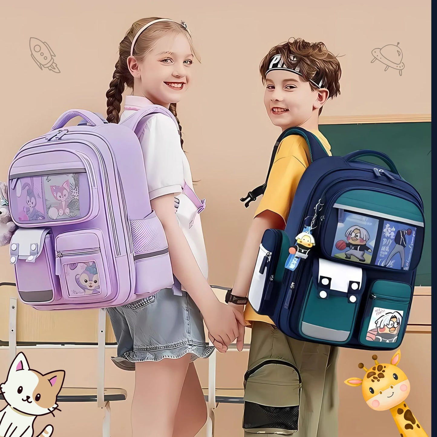 All in One Premium School Backpack