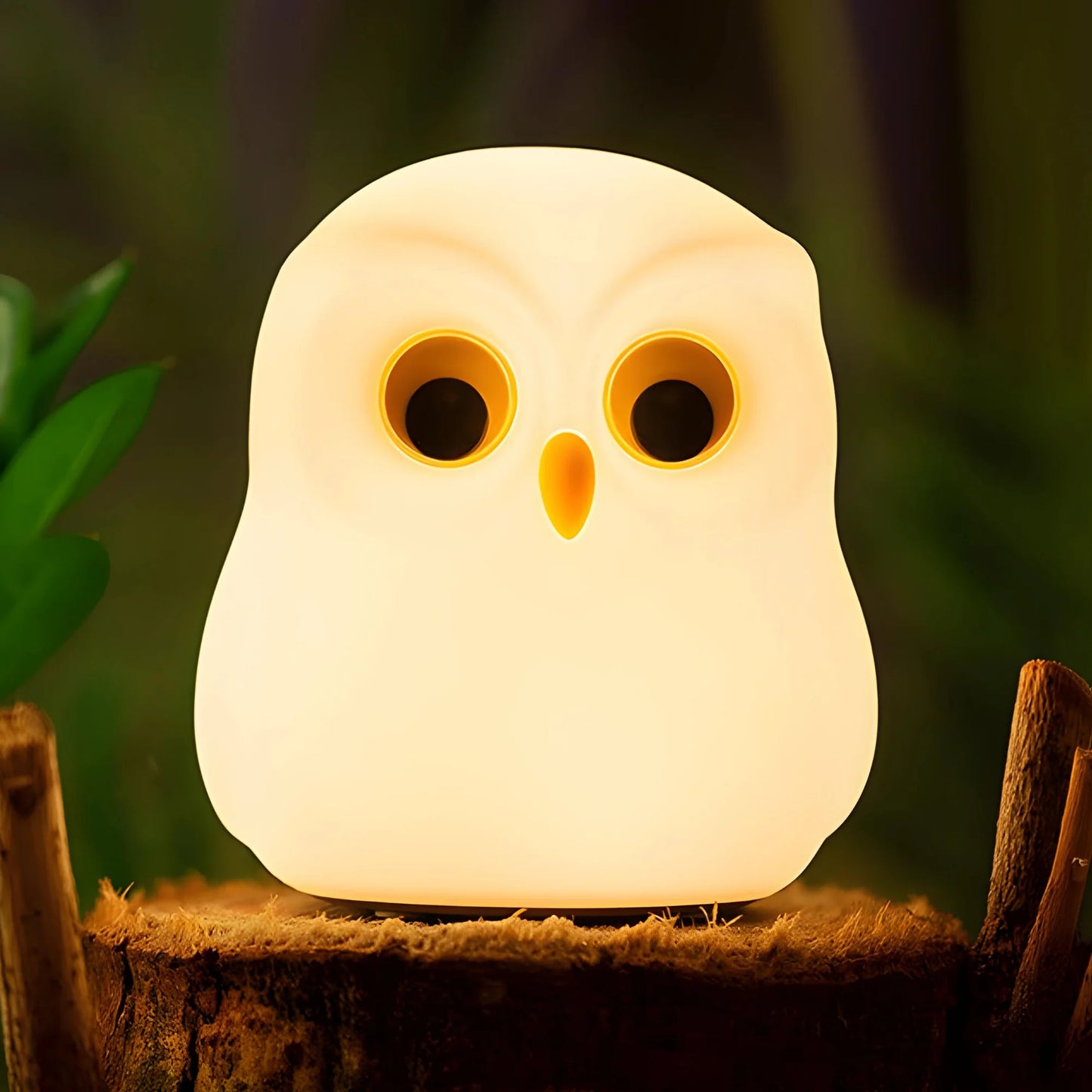 Cute Soft Owl Night Lamp