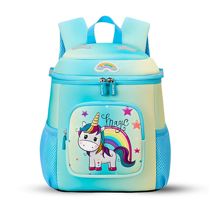 Soft Plush Unicorn Metalic Backpack