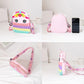 Special Unicorn Pop It Silicone Sling Bag