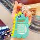 Premium Cartoon Calculator Toy Keychain 1pc